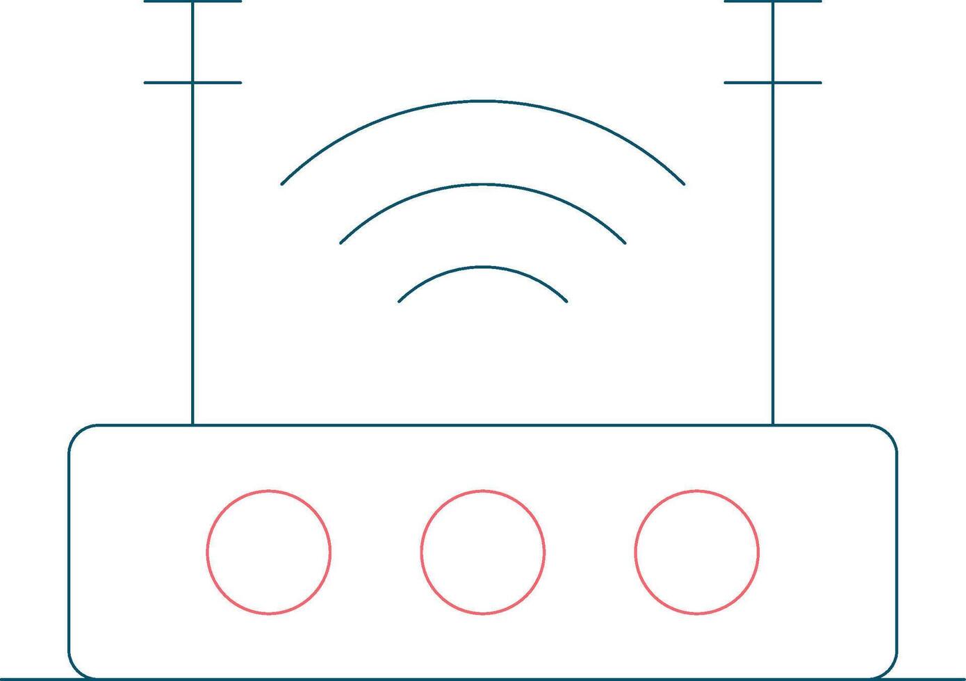 Wifi Creative Icon Design vector