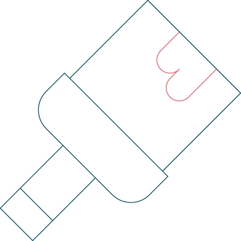 Paint Brush Creative Icon Design vector