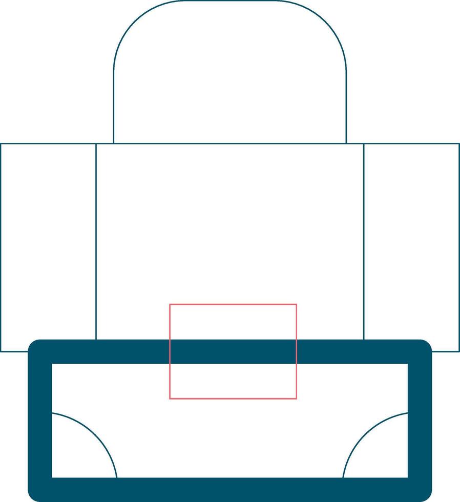 Briefcase Creative Icon Design vector