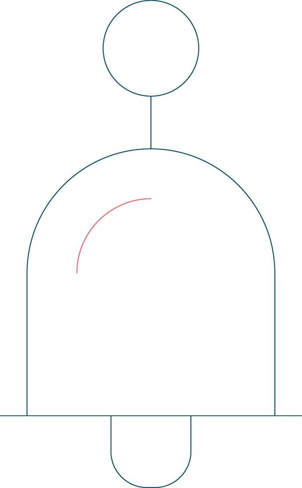 Bell Creative Icon Design vector