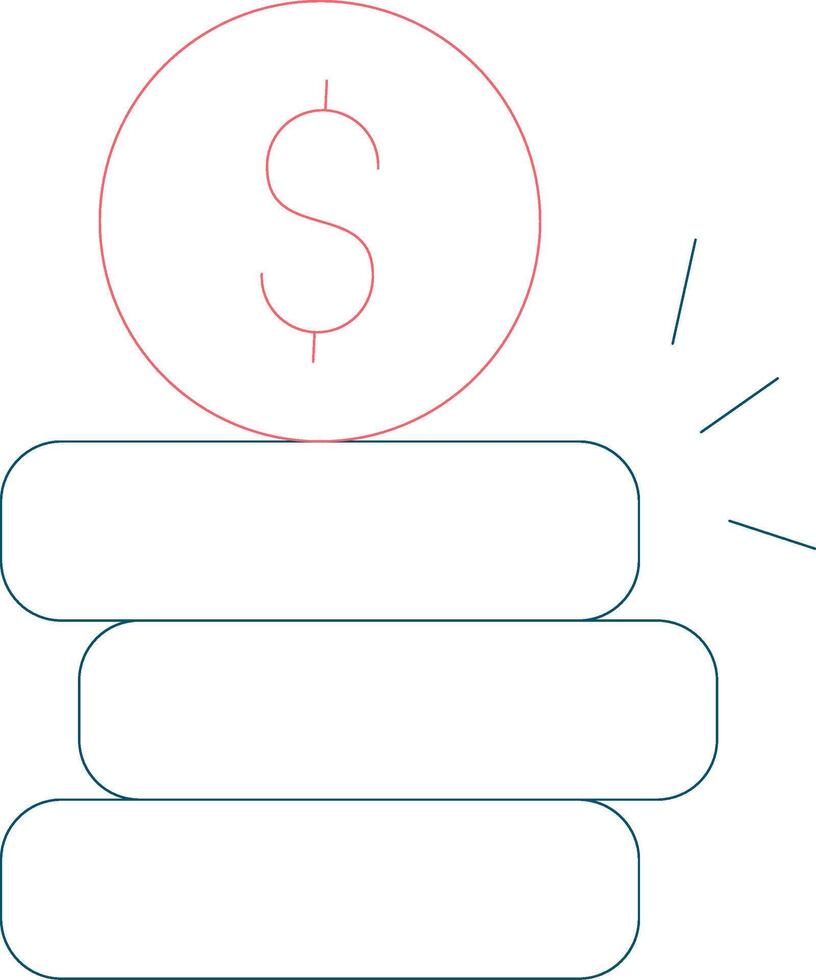 Money Creative Icon Design vector