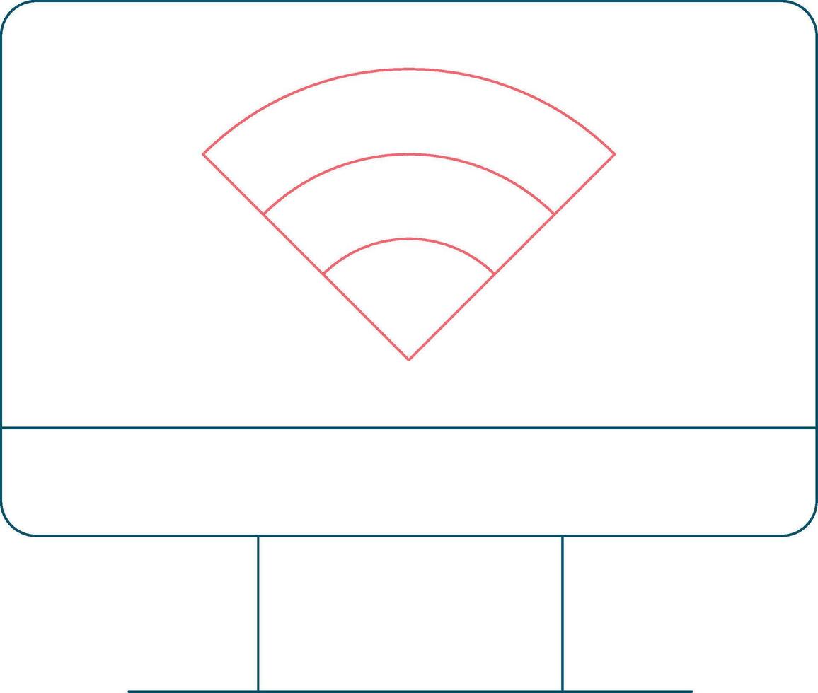Smart Lcd Creative Icon Design vector