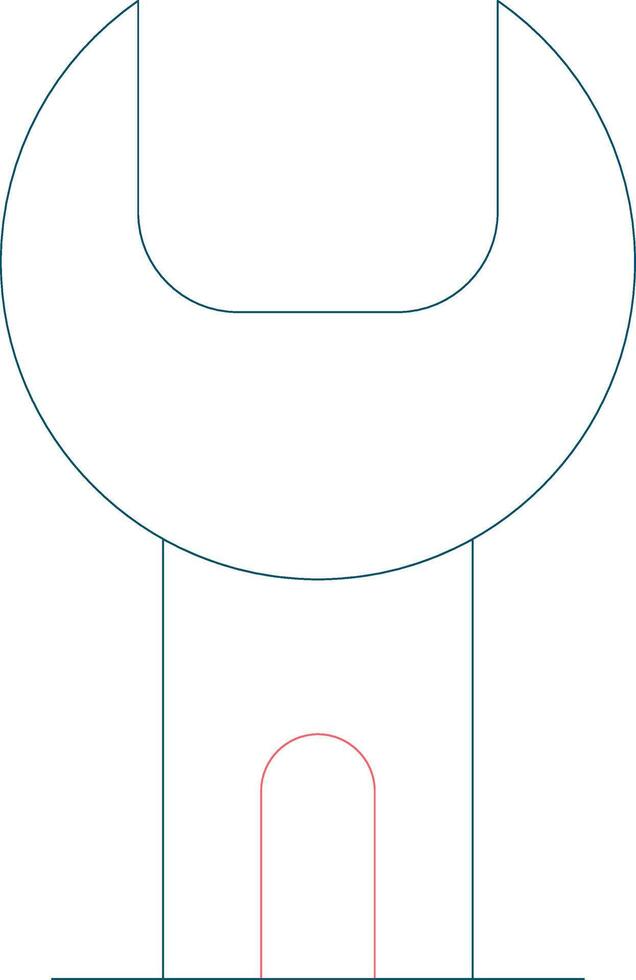 Mechanics Creative Icon Design vector
