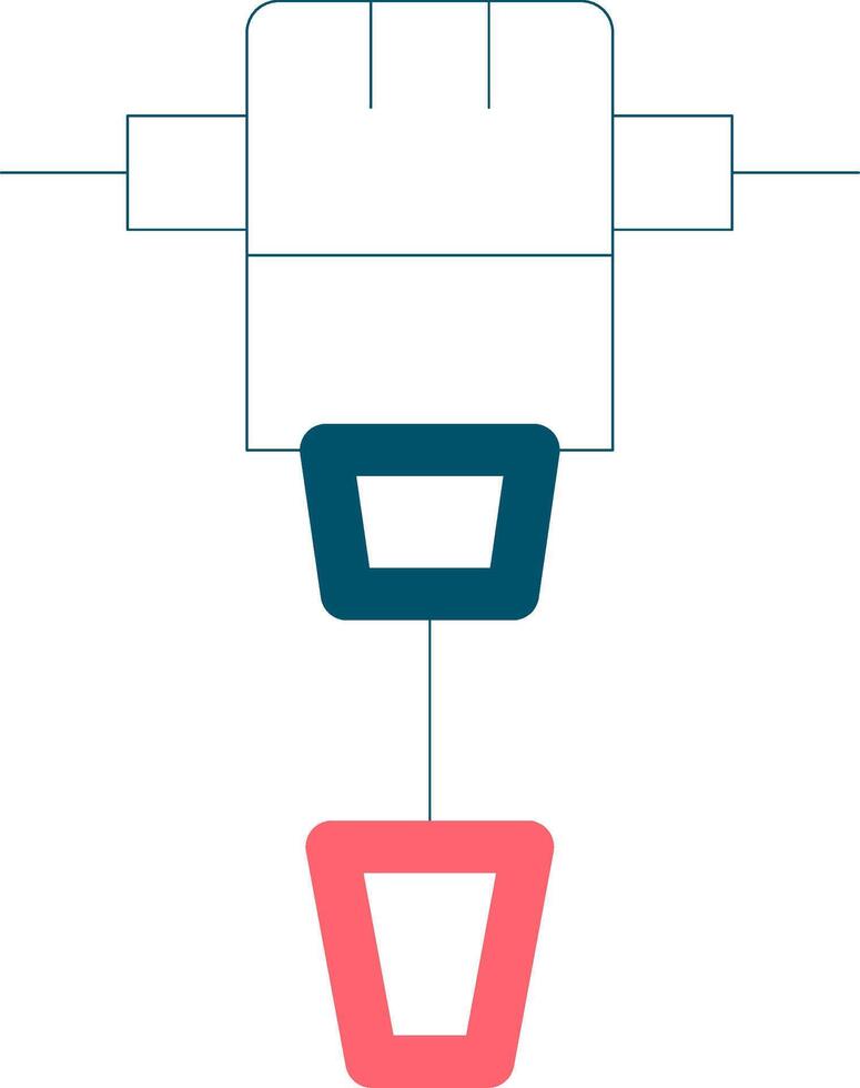 Jackhammer Creative Icon Design vector