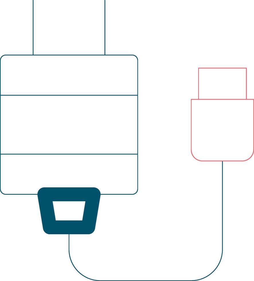 Charger Creative Icon Design vector