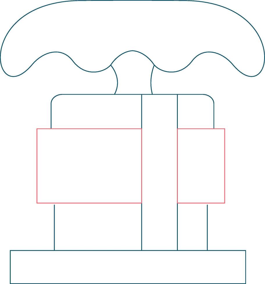Fountain Creative Icon Design vector