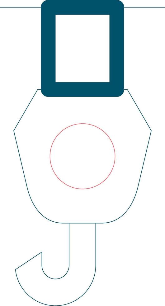 Hook Creative Icon Design vector