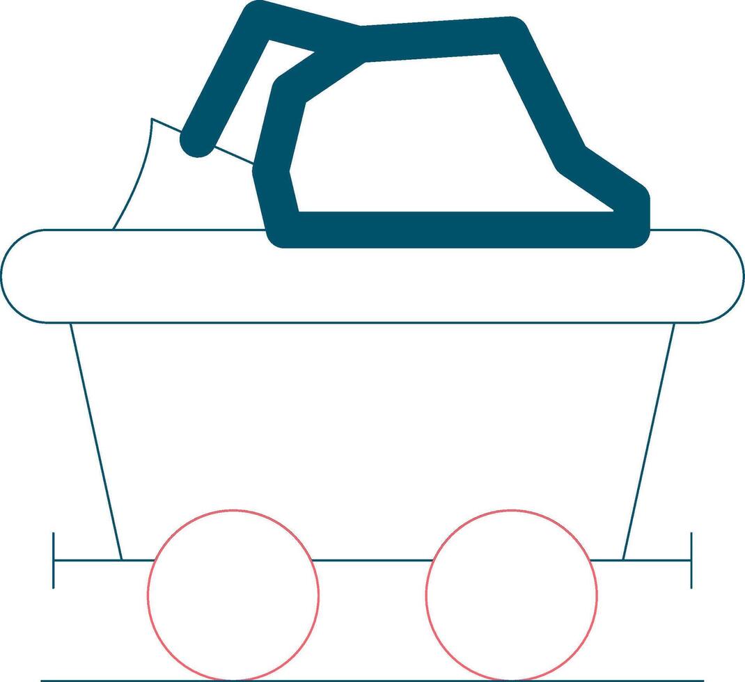 Coal Creative Icon Design vector