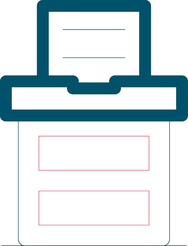 Cabinet Creative Icon Design vector