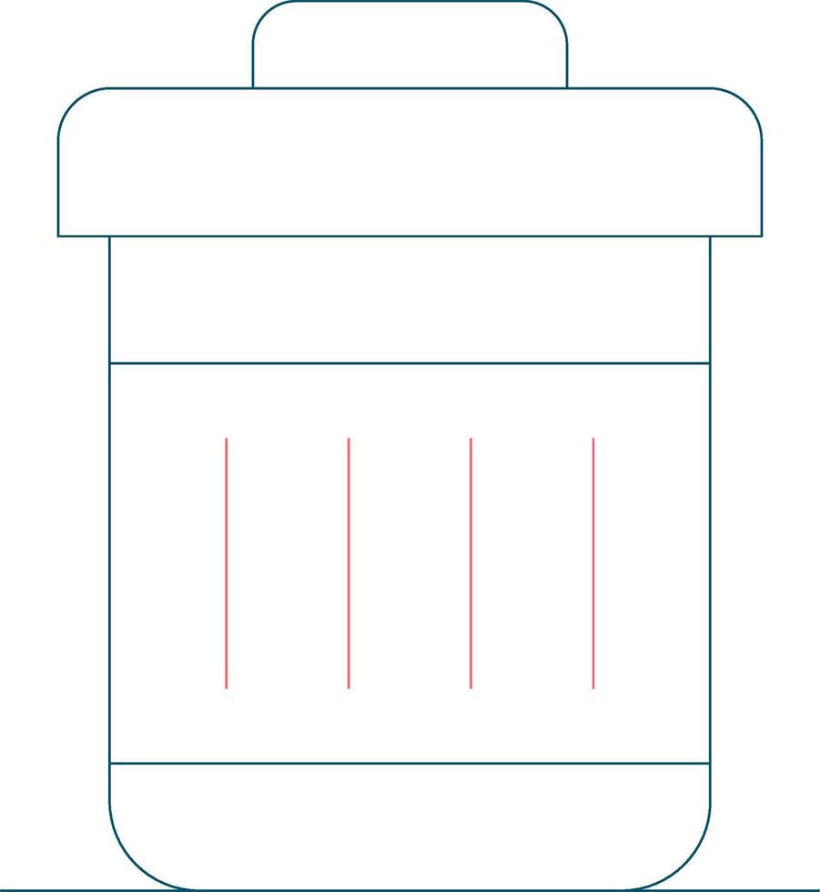 Garbage Creative Icon Design vector
