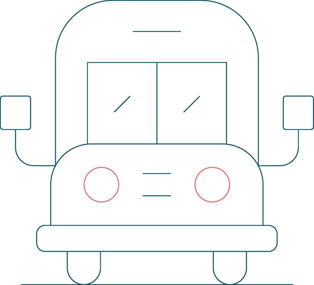 diseño de icono creativo de autobús vector