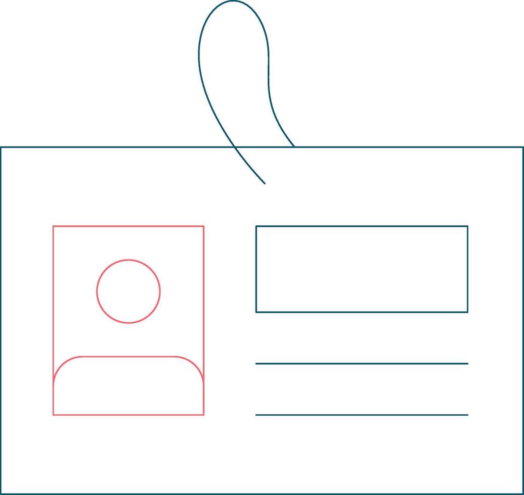 Student Card Creative Icon Design vector