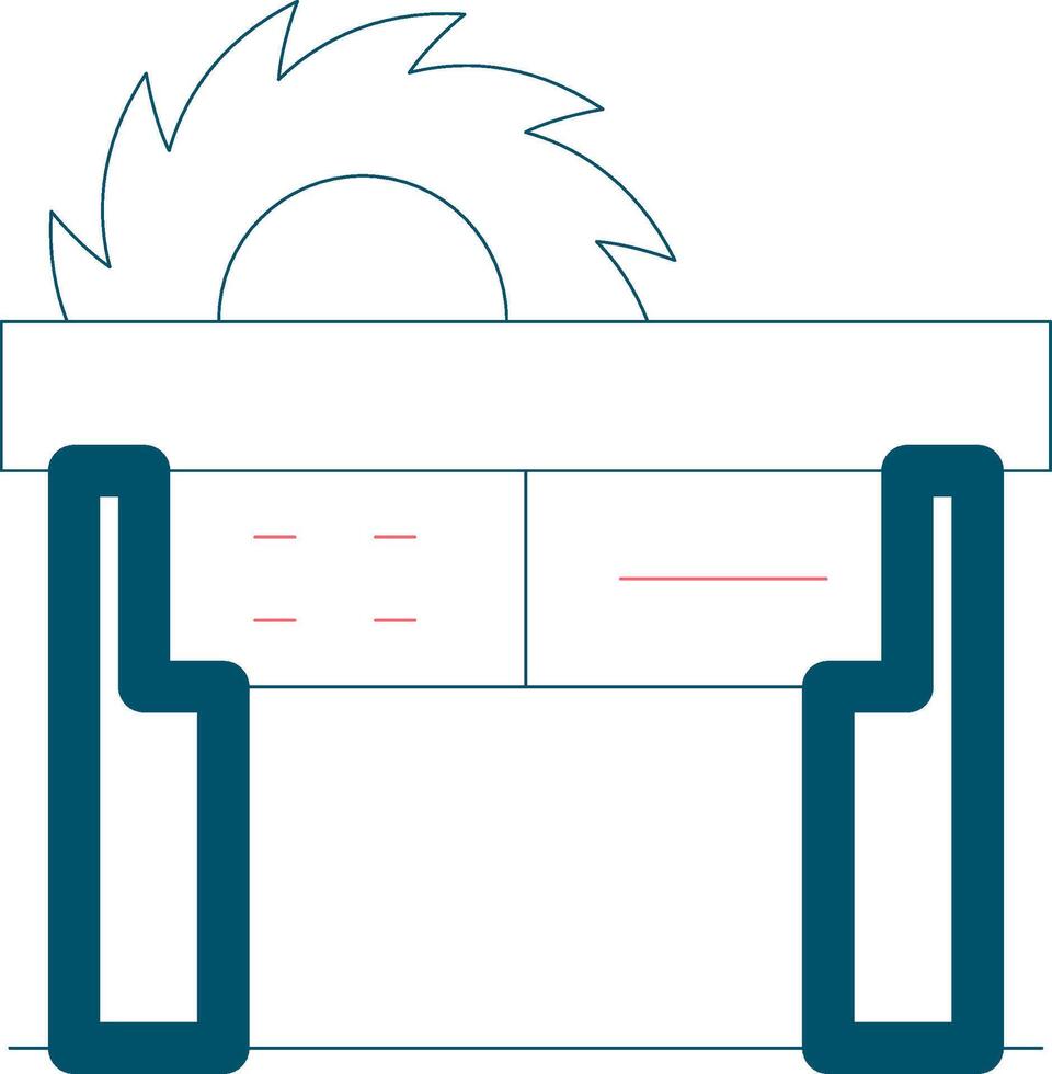 Sawmill Creative Icon Design vector