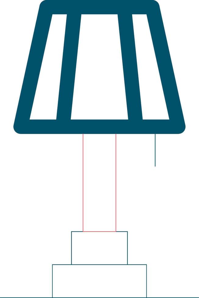 Lamp Creative Icon Design vector