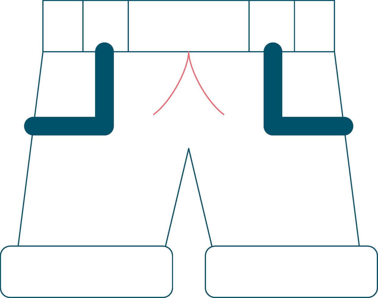 Swimsuit Creative Icon Design vector