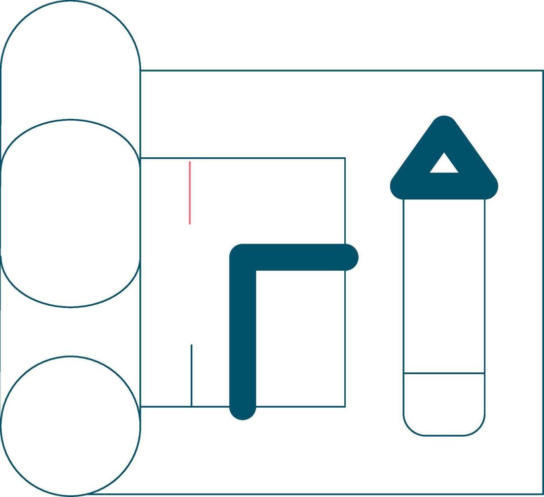 diseño de icono creativo de plano de planta vector