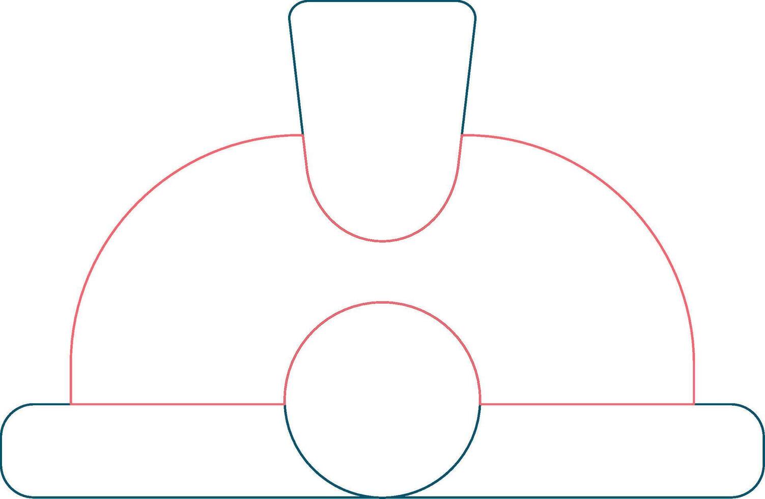 Helmet Creative Icon Design vector