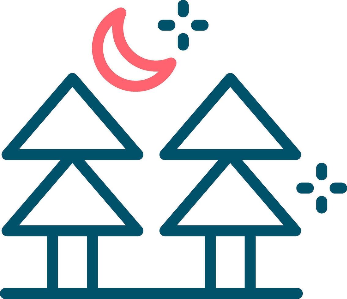 Forest Creative Icon Design vector