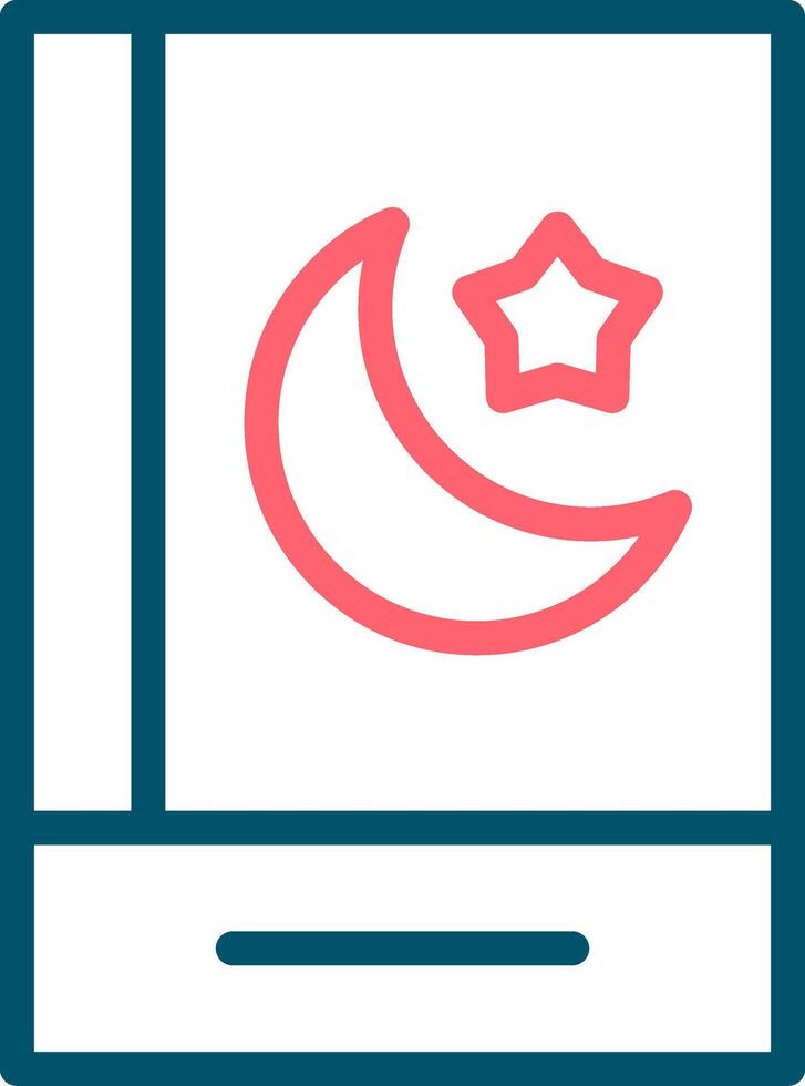 Quran Creative Icon Design vector