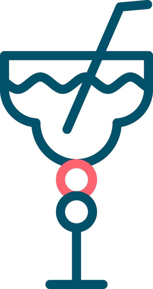 Cocktail Creative Icon Design vector