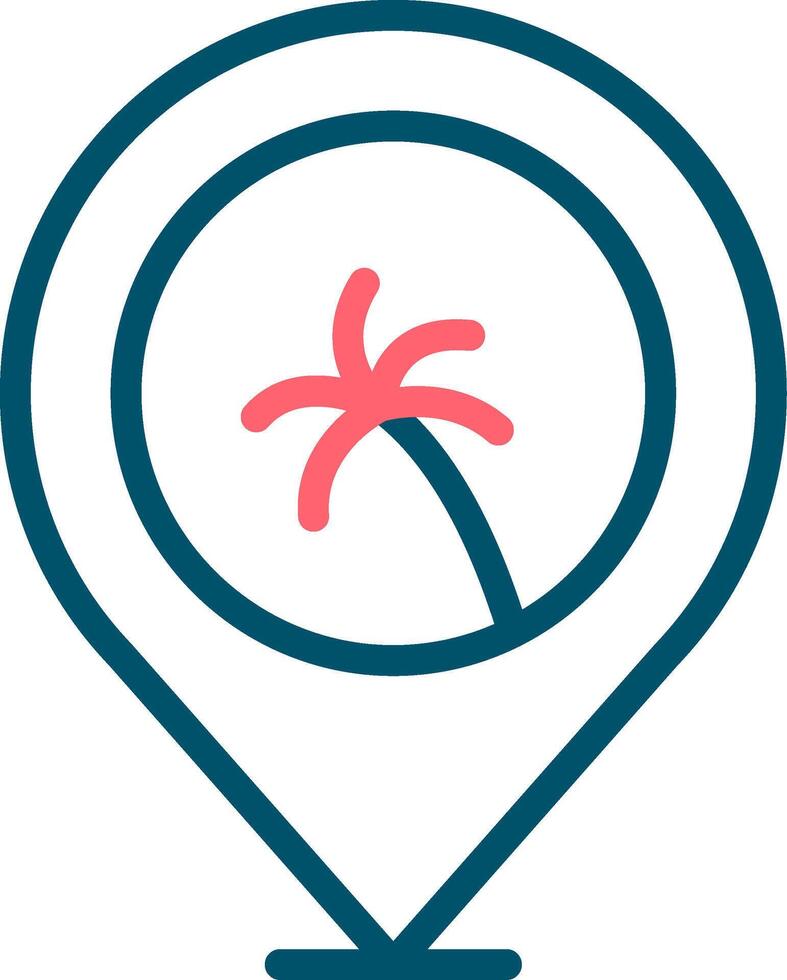 Location Creative Icon Design vector