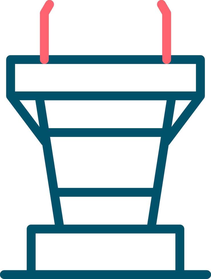 Podium Creative Icon Design vector