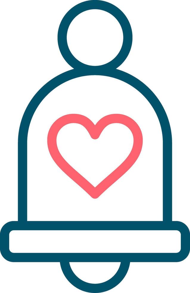 Bell Creative Icon Design vector