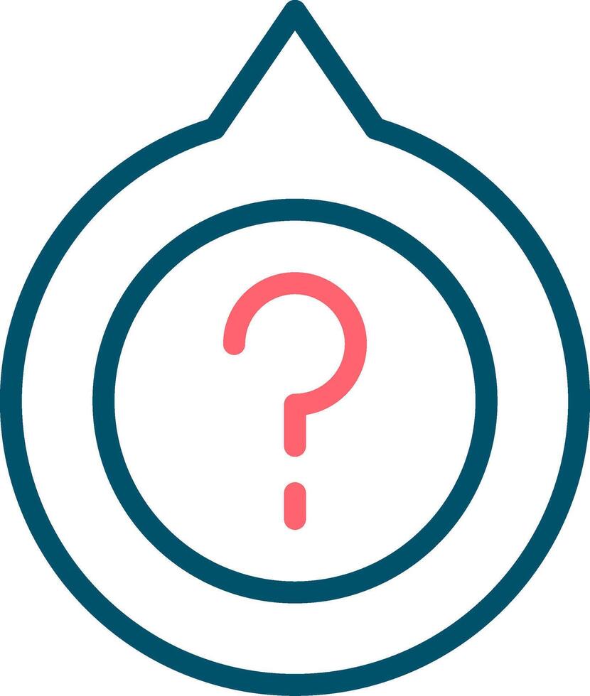 Question Creative Icon Design vector