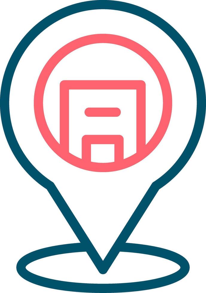Location Creative Icon Design vector