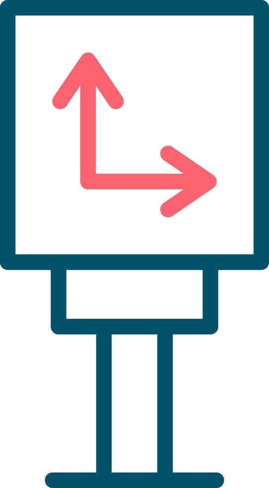 Roads Creative Icon Design vector