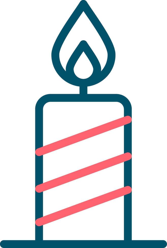 Candle Creative Icon Design vector