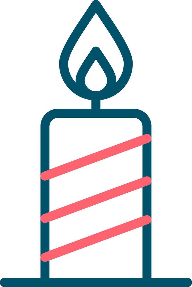 Candle Creative Icon Design vector