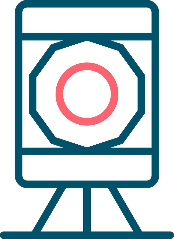 Theodolite Creative Icon Design vector