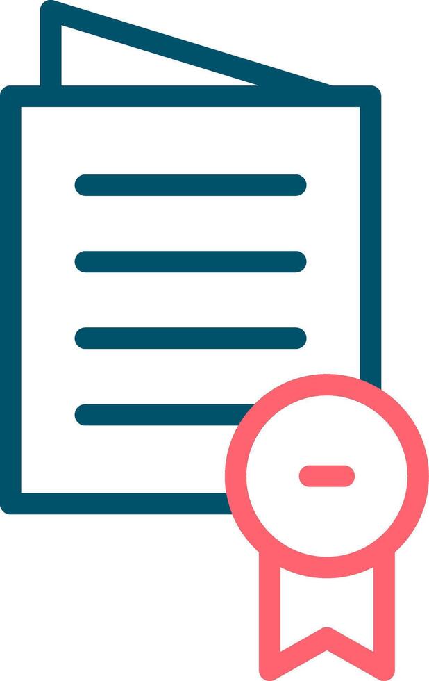 Certificate Creative Icon Design vector