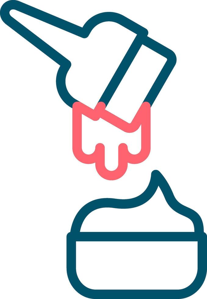 Dye Creative Icon Design vector