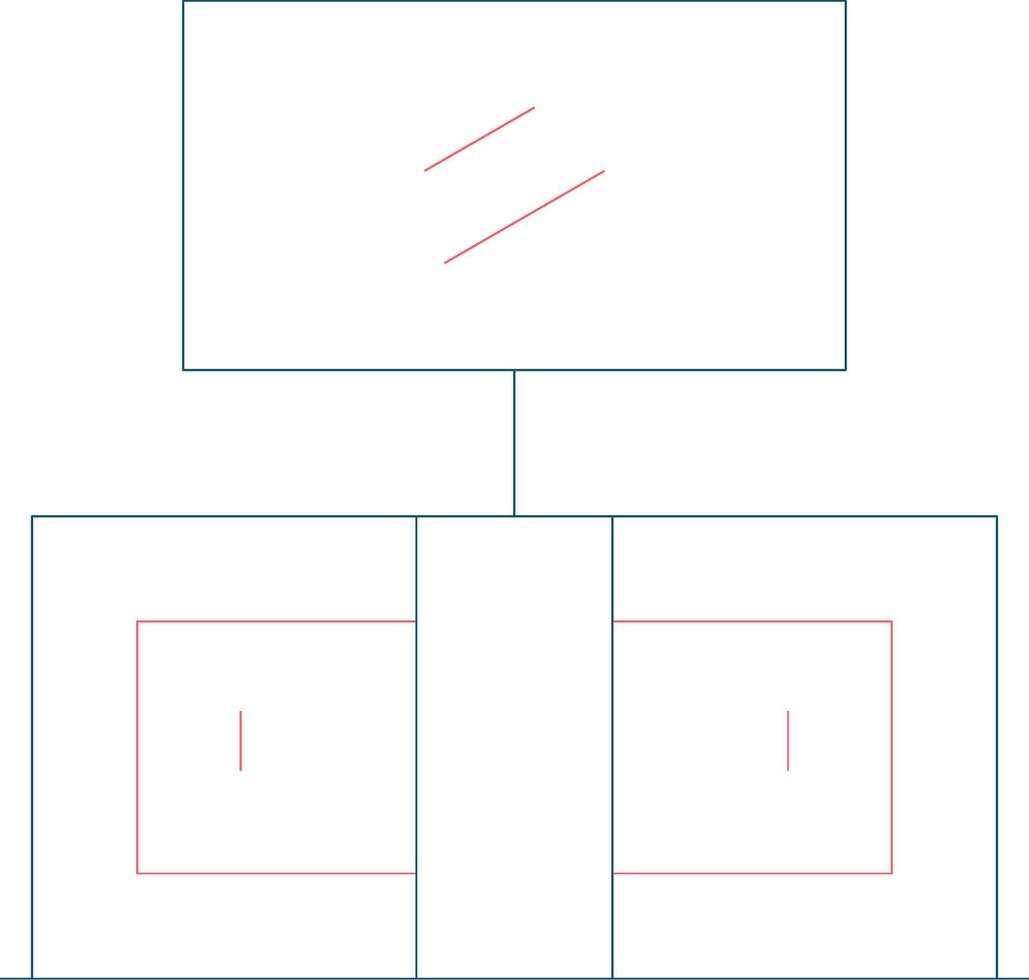 Tv Stand Creative Icon Design vector