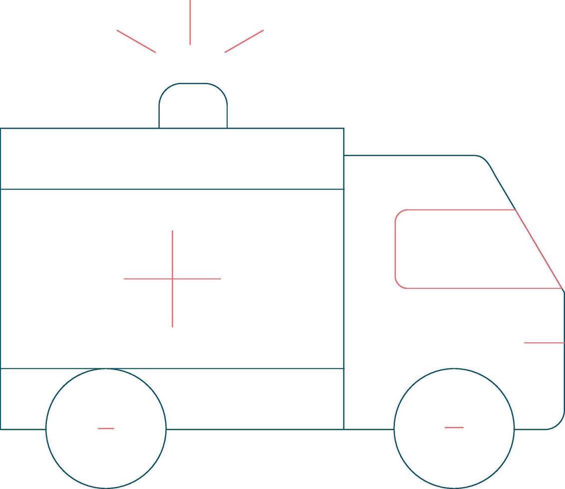 Line Two Color Design vector