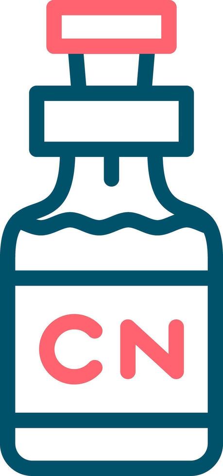 Cyanide Creative Icon Design vector
