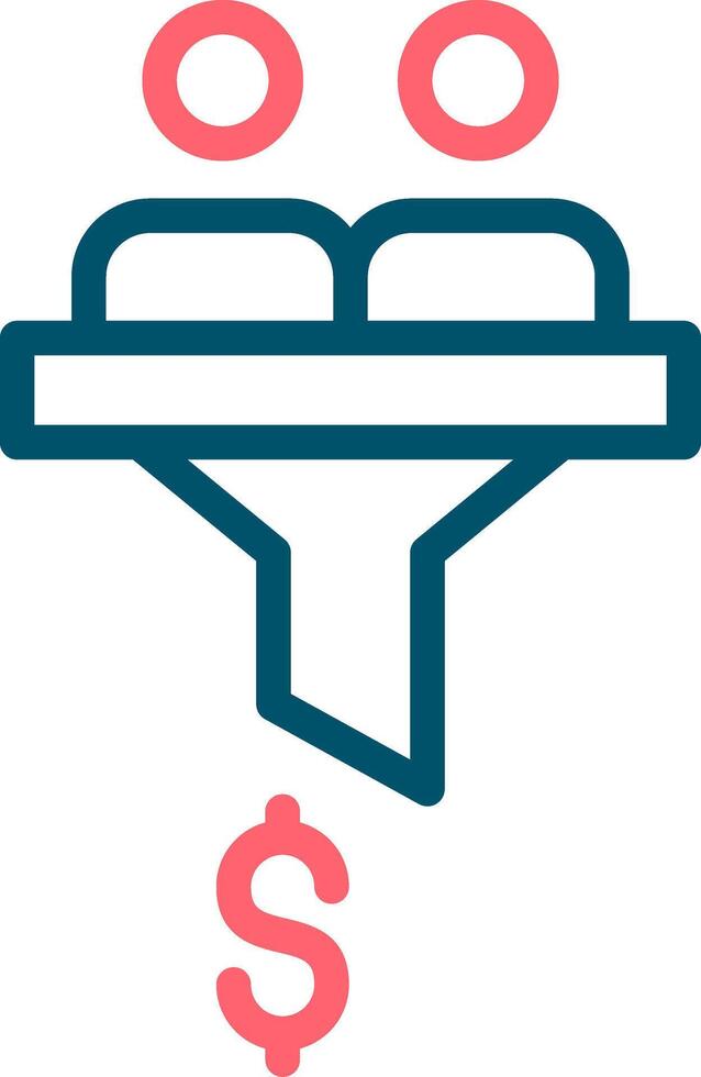 Conversion Rate Creative Icon Design vector