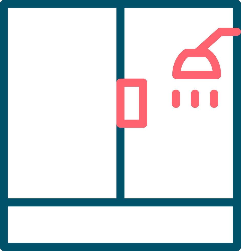 Shower Creative Icon Design vector