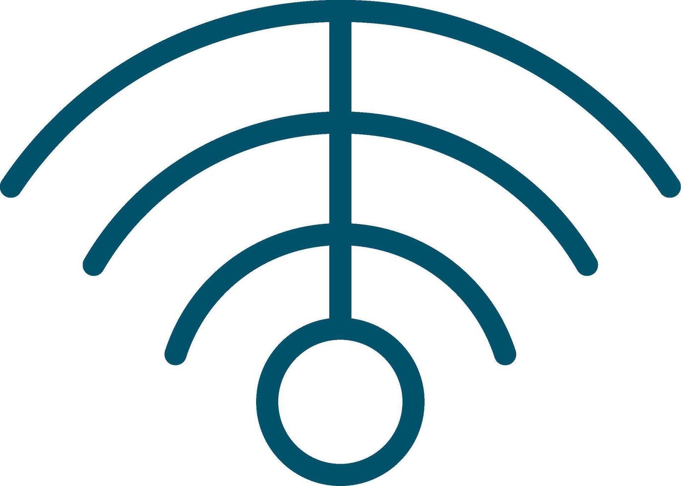 diseño de icono creativo wifi vector