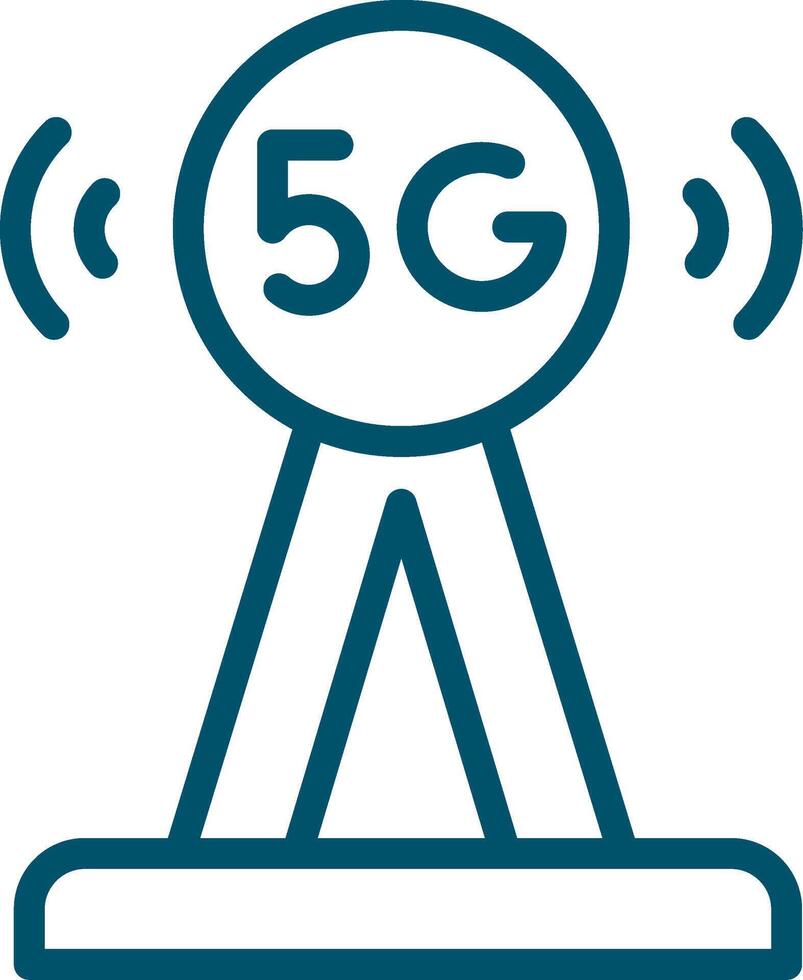 Antenna Creative Icon Design vector
