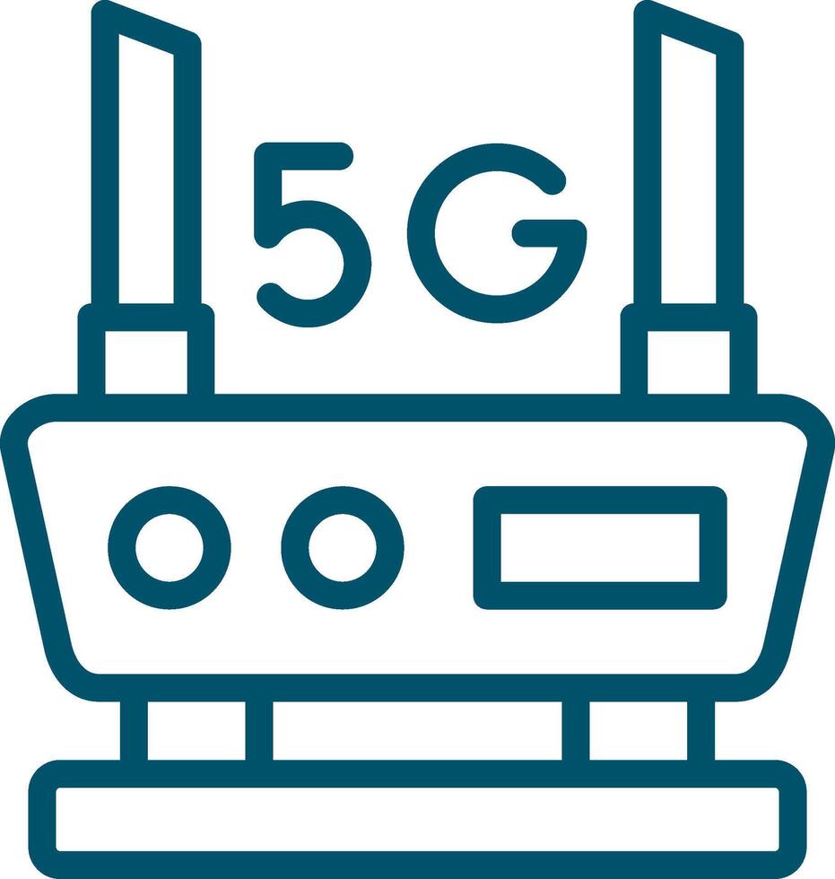 Router Creative Icon Design vector