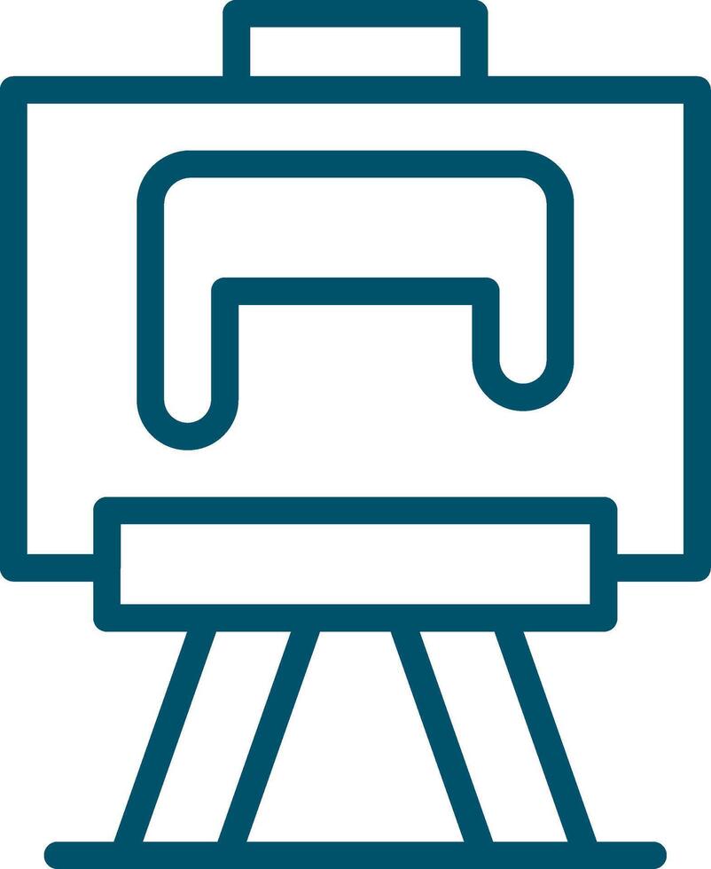 Paint Canvas Creative Icon Design vector