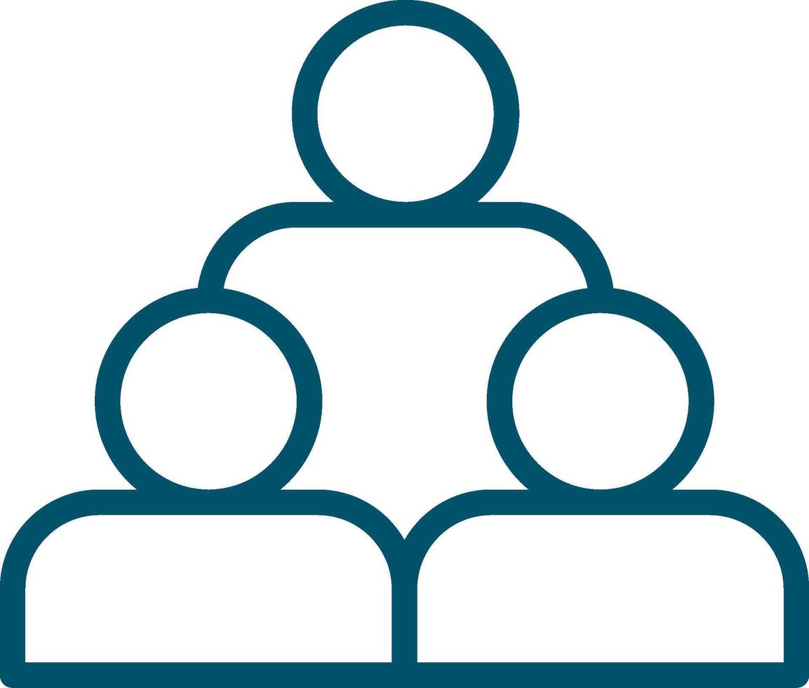Audience Creative Icon Design vector