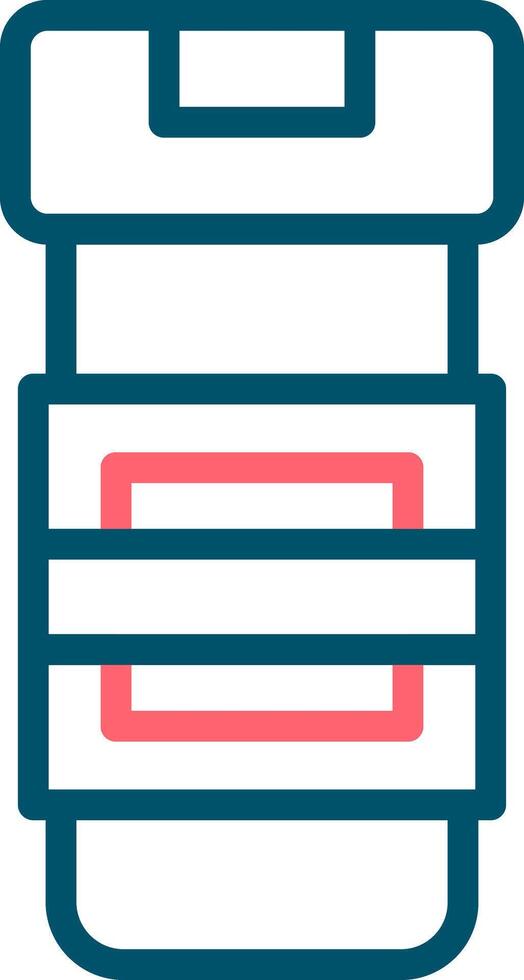 Test Tube Creative Icon Design vector