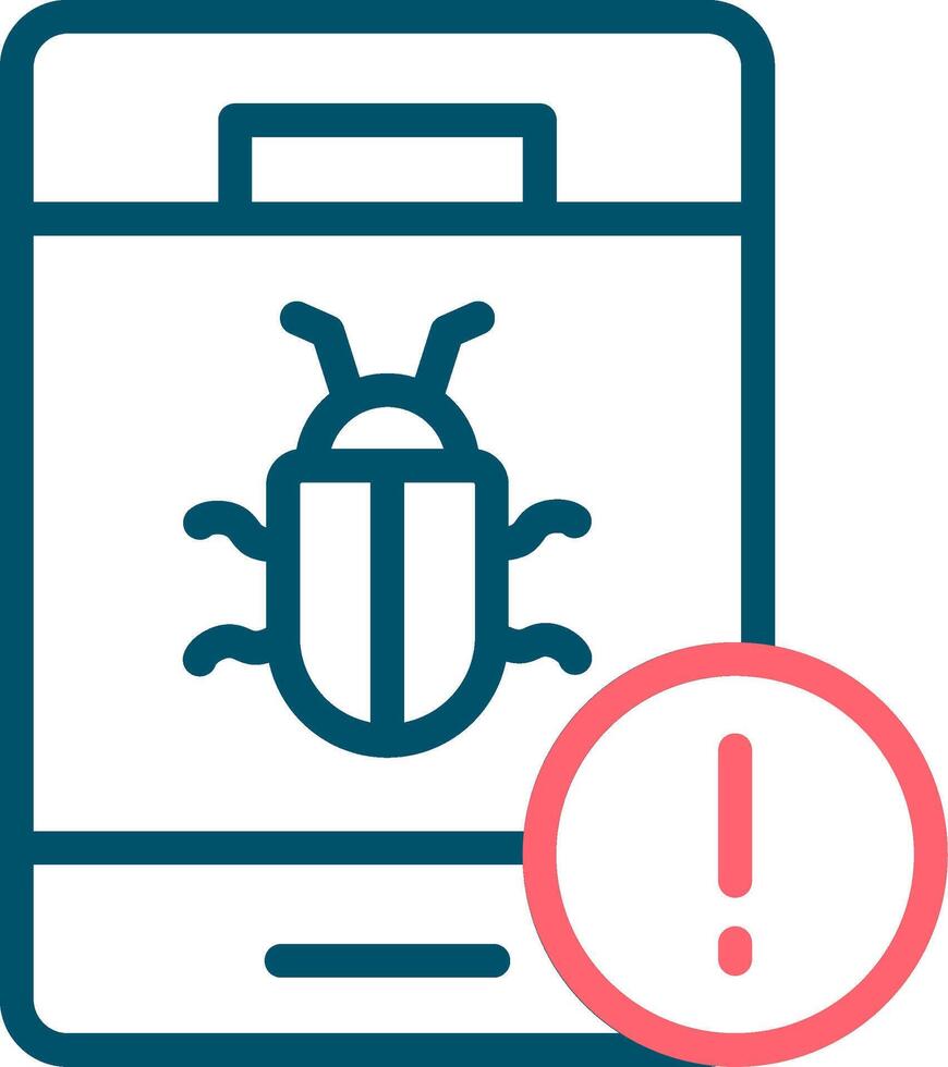 Bug Creative Icon Design vector