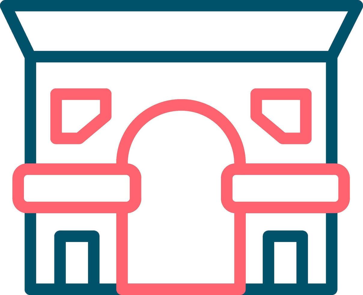 Arc De Triomphe Creative Icon Design vector