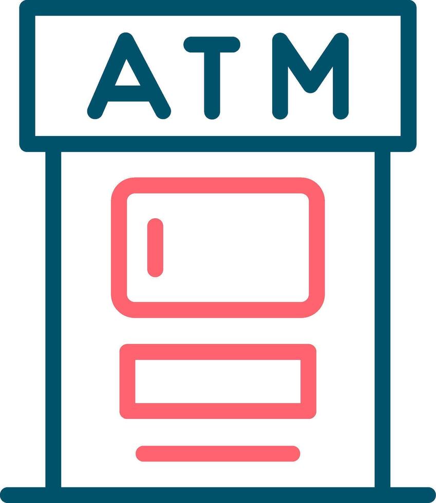 ATM Creative Icon Design vector