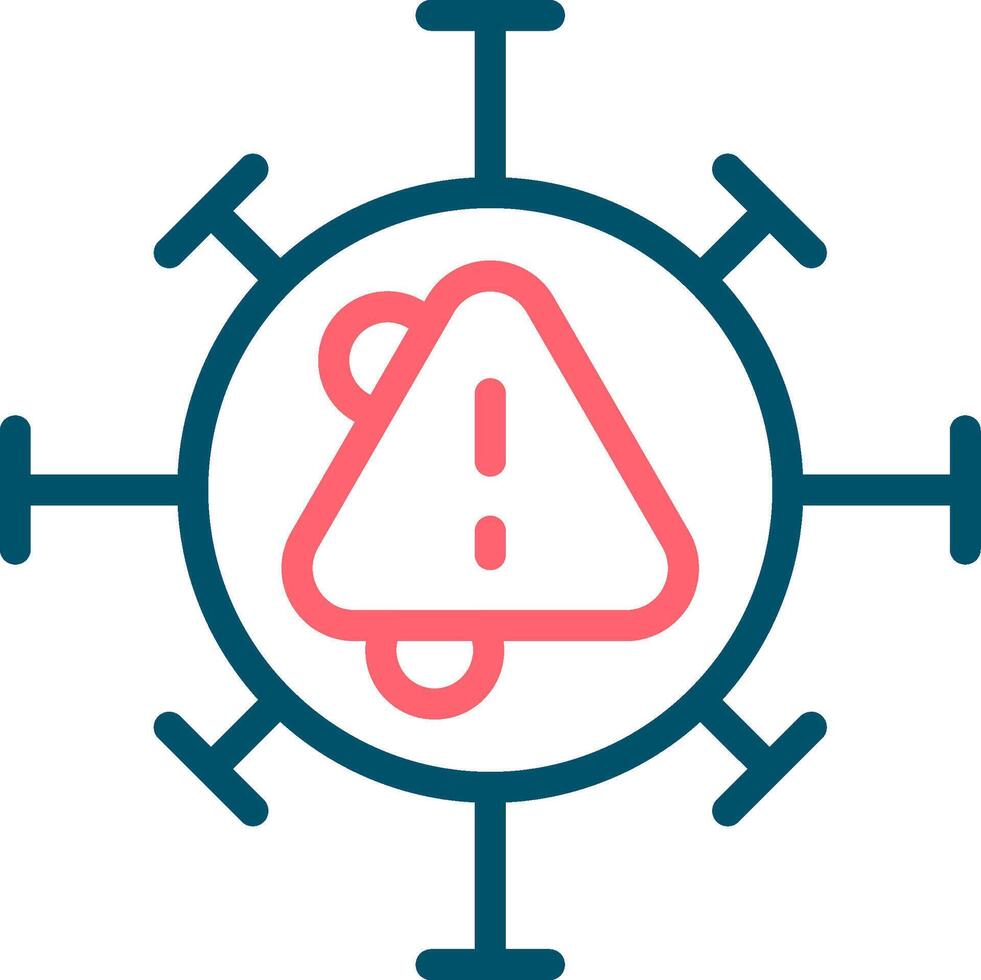 Virus Creative Icon Design vector